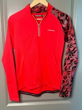 Nishiki NWS Neon Pink Women’s Cycling Jersey | Long Sleeve | Size Small